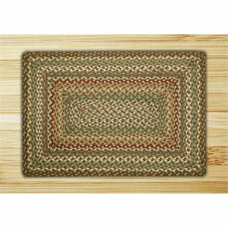 CAPITOL EARTH RUGS Fir Tonal Rectangle Rug 26-051